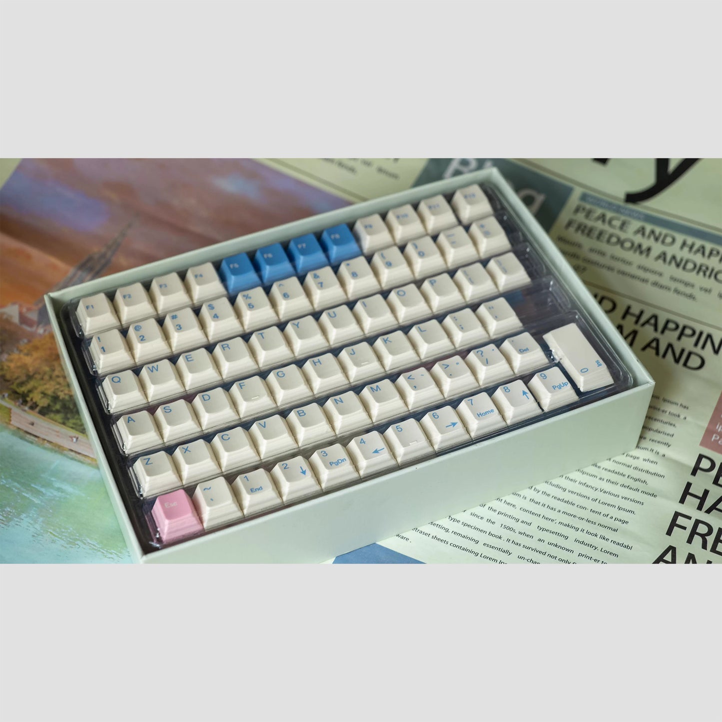 Circus Keycap Set, Cherry Profile, PBT Dye Sub Key Cap