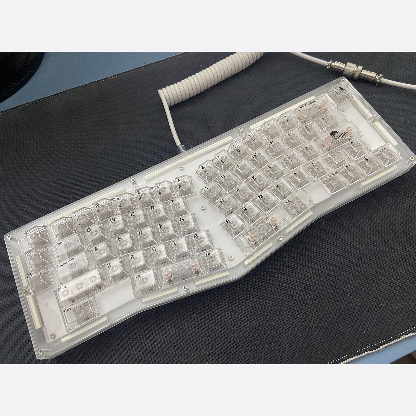 CK Alice 66 Transparent Mechanical Keyboard Barebone