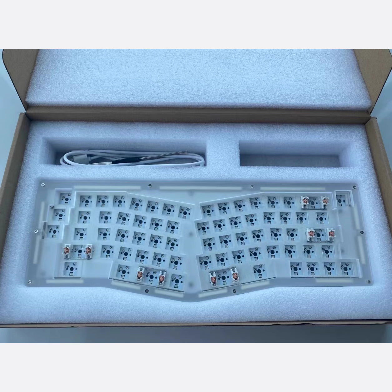 CK Alice 66 Transparent Mechanical Keyboard Barebone