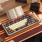 Gryffindor (Brown) Cute Keycap Set, MDA/Cherry Profile, PBT Dye Sub Key Cap