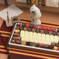 Gryffindor (Brown) Cute Keycap Set, MDA/Cherry Profile, PBT Dye Sub Key Cap