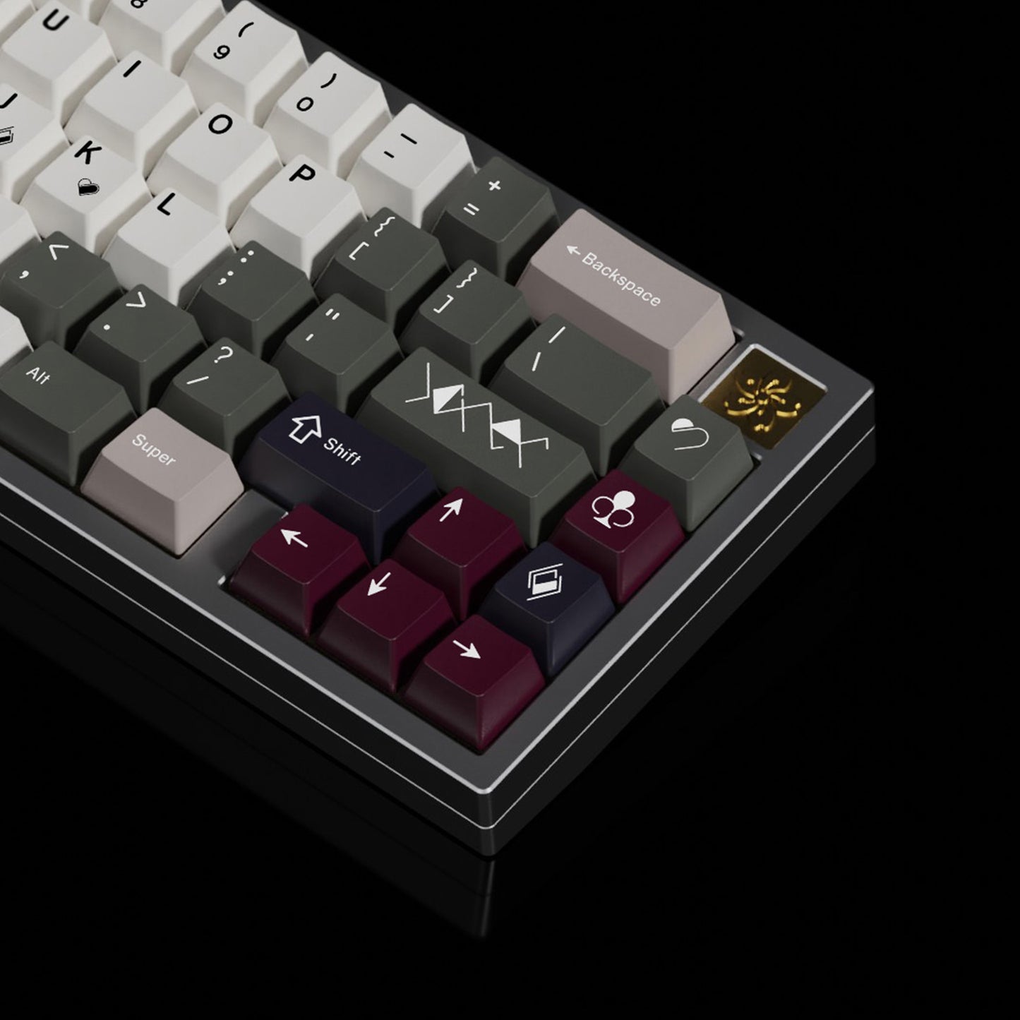 Poker Keycap Set, Cherry Profile, Dye Sub PBT Key Cap