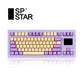 SP STAR D82 Pro+ Mechanical Keyboard with LCD Screen