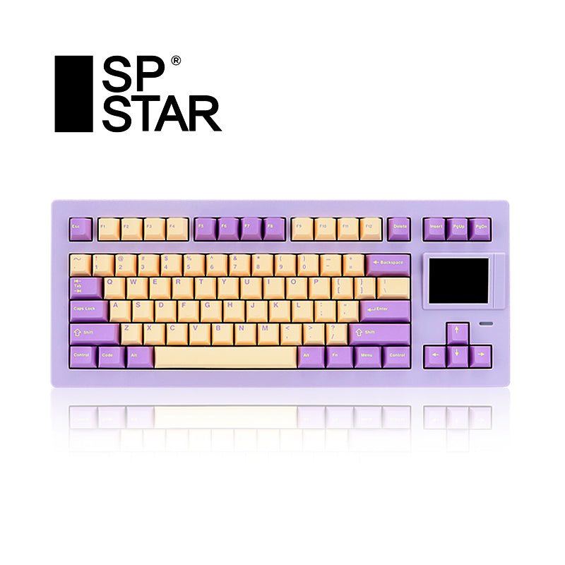 SP STAR D82 Pro+ Mechanical Keyboard with LCD Screen