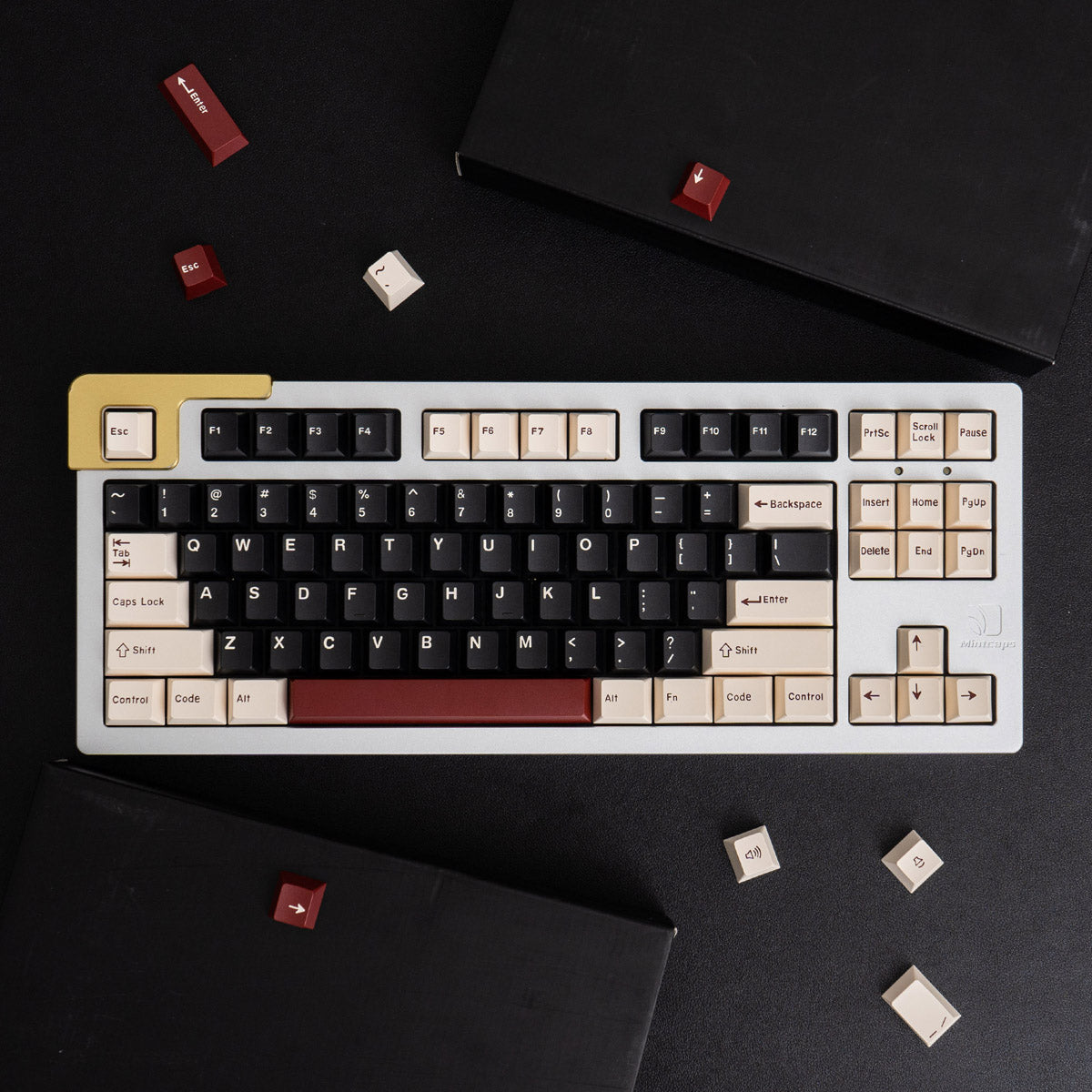 Rome Keycap Set, Cherry Profile, Double Shot PBT Key Cap