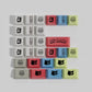DSC Deadbeats Keycap Set, Cherry Profile, Dye Sub PBT Key Cap