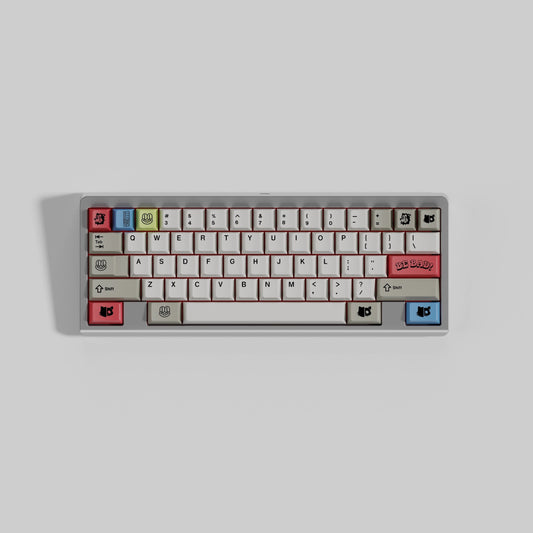 DSC Deadbeats Keycap Set, Cherry Profile, Dye Sub PBT Key Cap