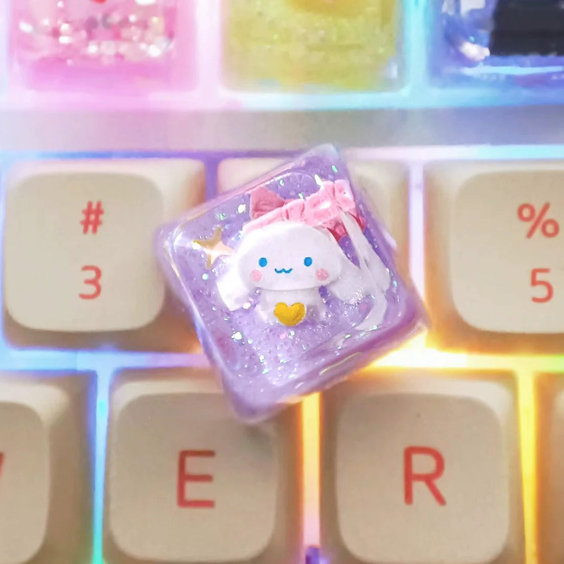 Kuromi & Friends Artisan Keycaps