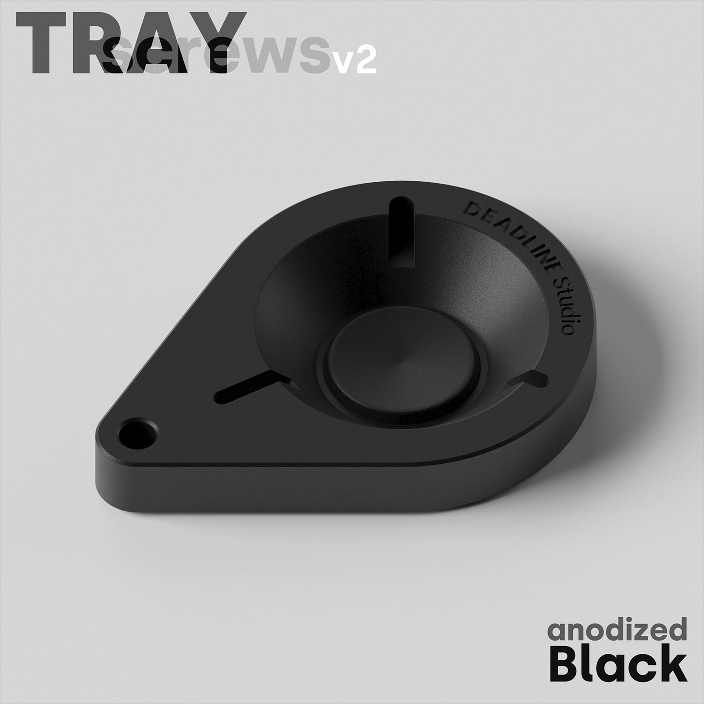 Deadline Tray V2 CNC Aluminum Screw Tray