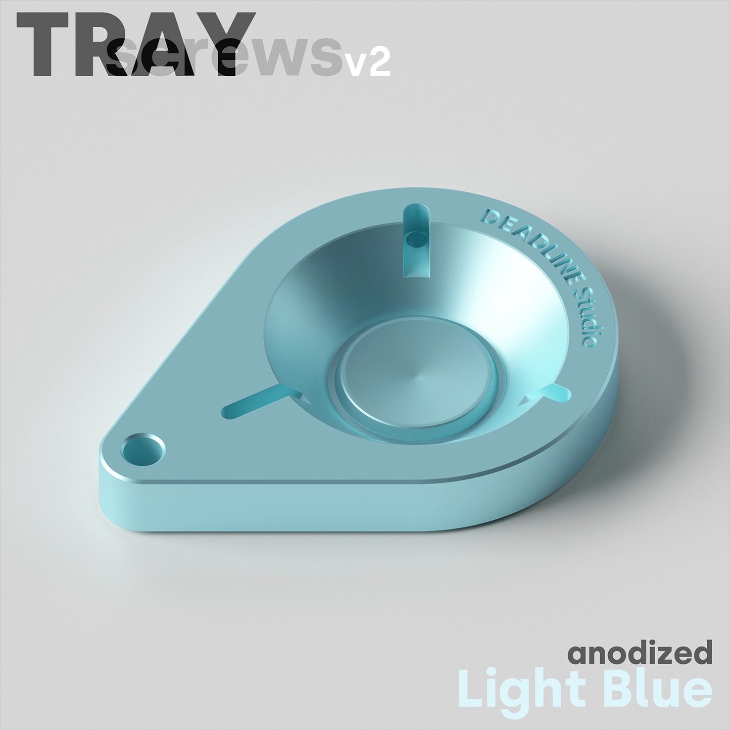 Deadline Tray V2 CNC Aluminum Screw Tray