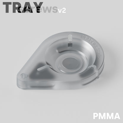 Deadline Tray V2 CNC Aluminum Screw Tray