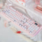 DM104 Mechanical Keyboard with LCD Screen and Media Knob Barebone
