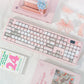 DM104 Mechanical Keyboard with LCD Screen and Media Knob Barebone