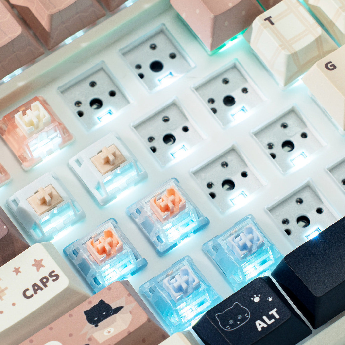 DM75 Mechanical Keyboard Barebone