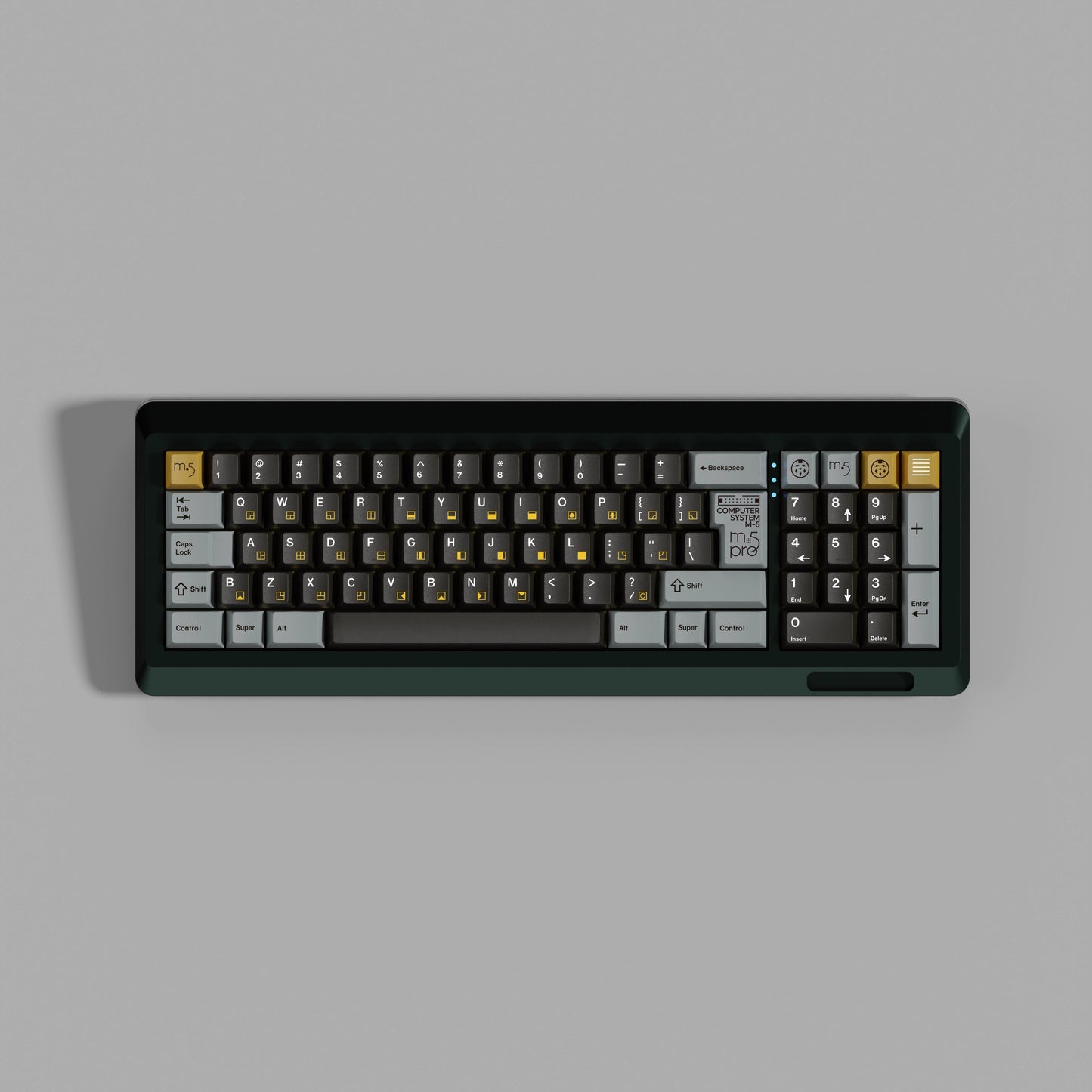 DMK M5 Keycap Set, Cherry Profile, Dye Sub PBT