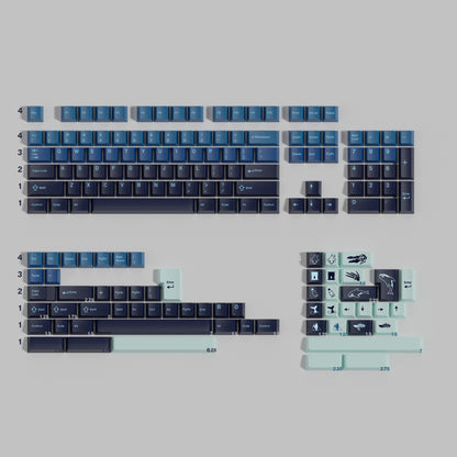 DMK Silent Sea Keycap Set, Cherry Profile, Dye Sub PBT Key Cap
