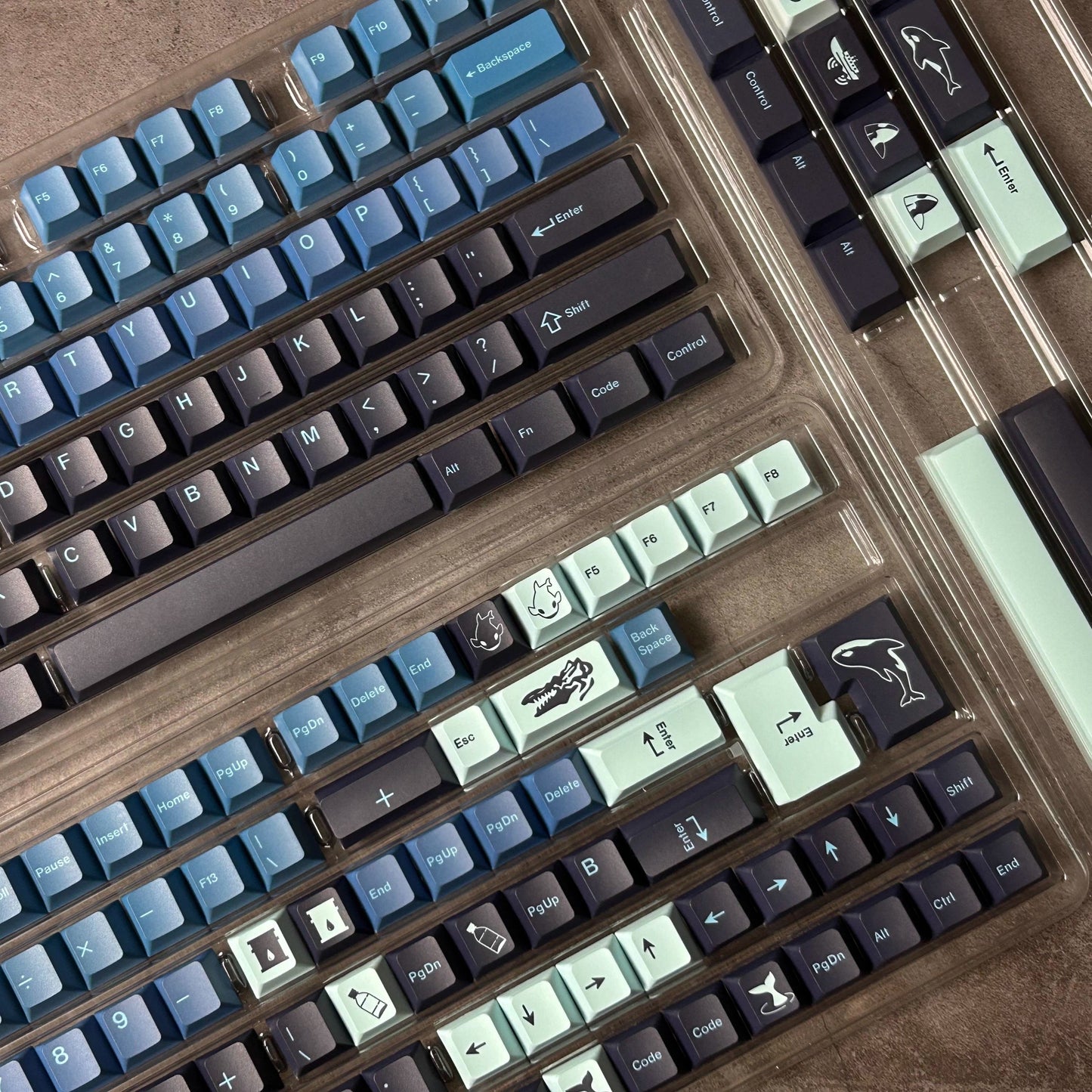 DMK Silent Sea Keycap Set, Cherry Profile, Dye Sub PBT Key Cap