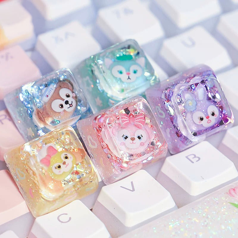 Duffy & Friends Artisan Keycaps