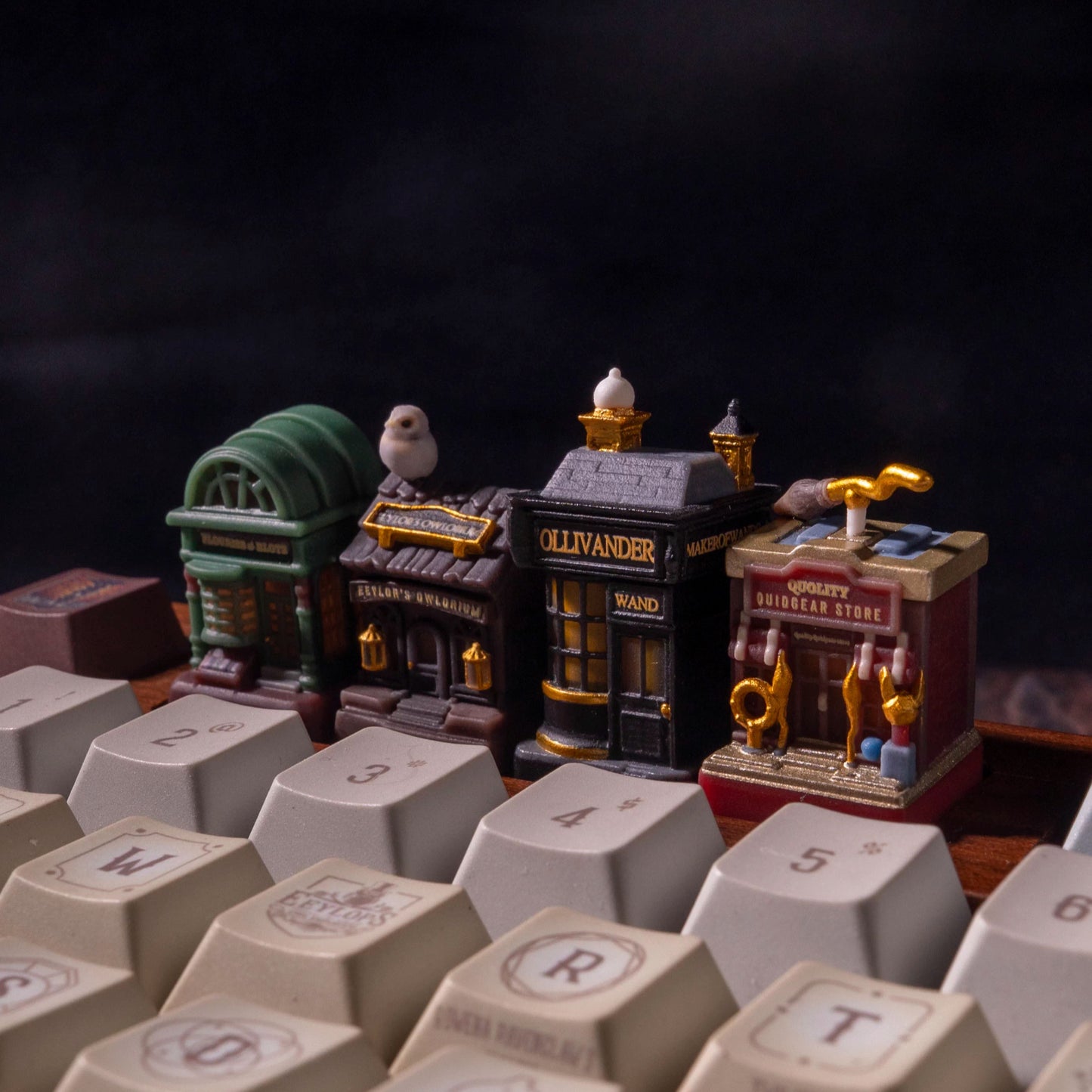 Harry Potter Dragon Alley Artisan Keycaps