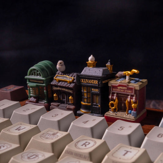 Harry Potter Dragon Alley Artisan Keycaps