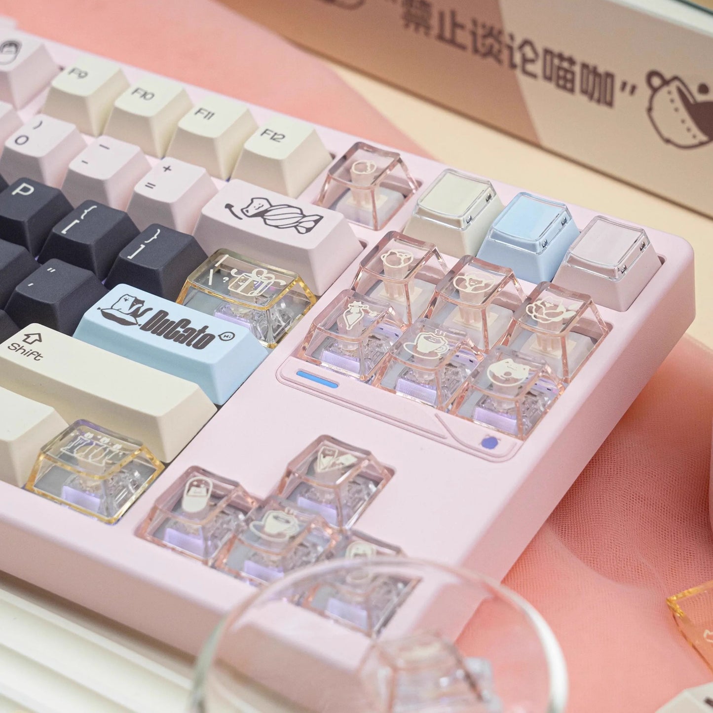 Keybyelab Ducato Keycap Set, Cherry Profile, Dye Sub PBT Key Cap