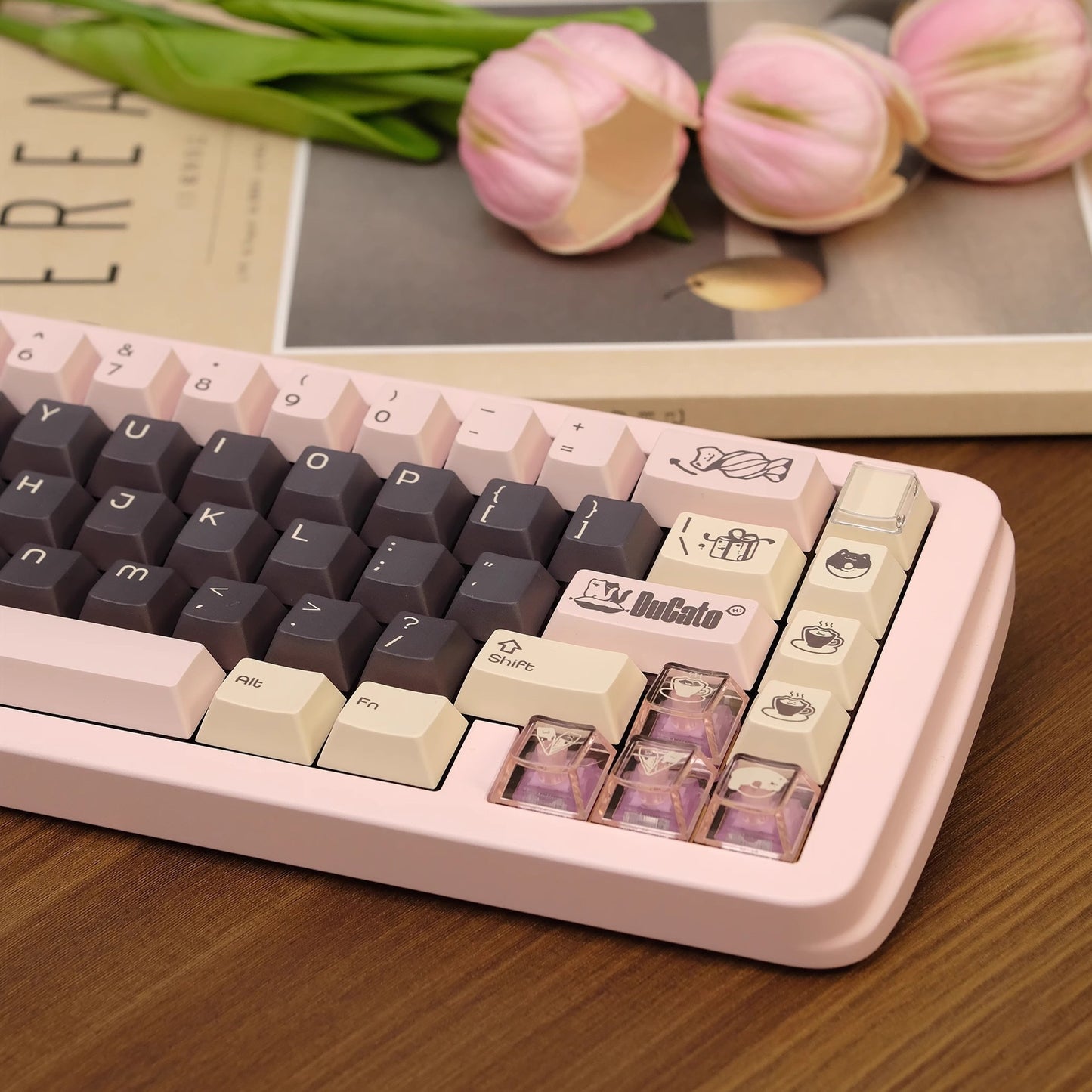 Keybyelab Ducato Keycap Set, Cherry Profile, Dye Sub PBT Key Cap