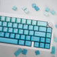 Gradient Blue Keycap Set, Cherry Profile, Dye Sub PBT Key Cap