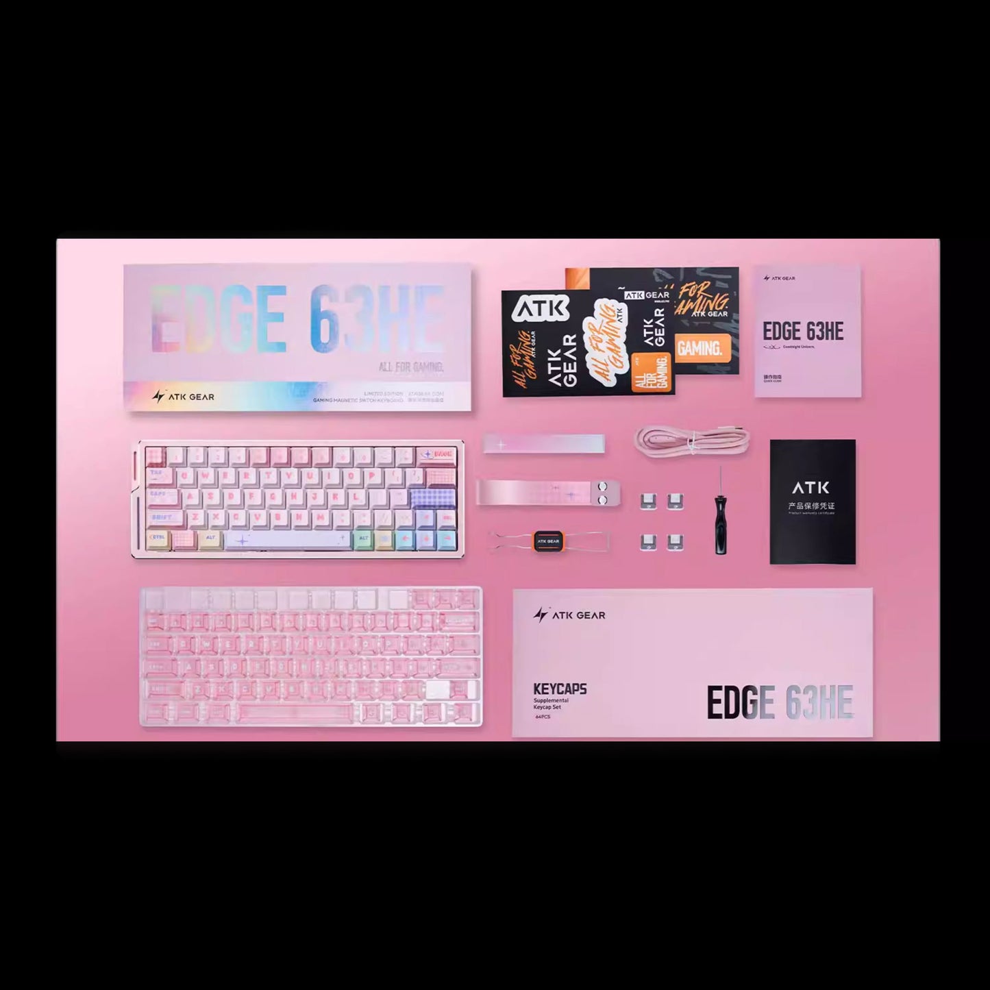 ATK EDGE 63 HE Magnetic Gaming Keyboard