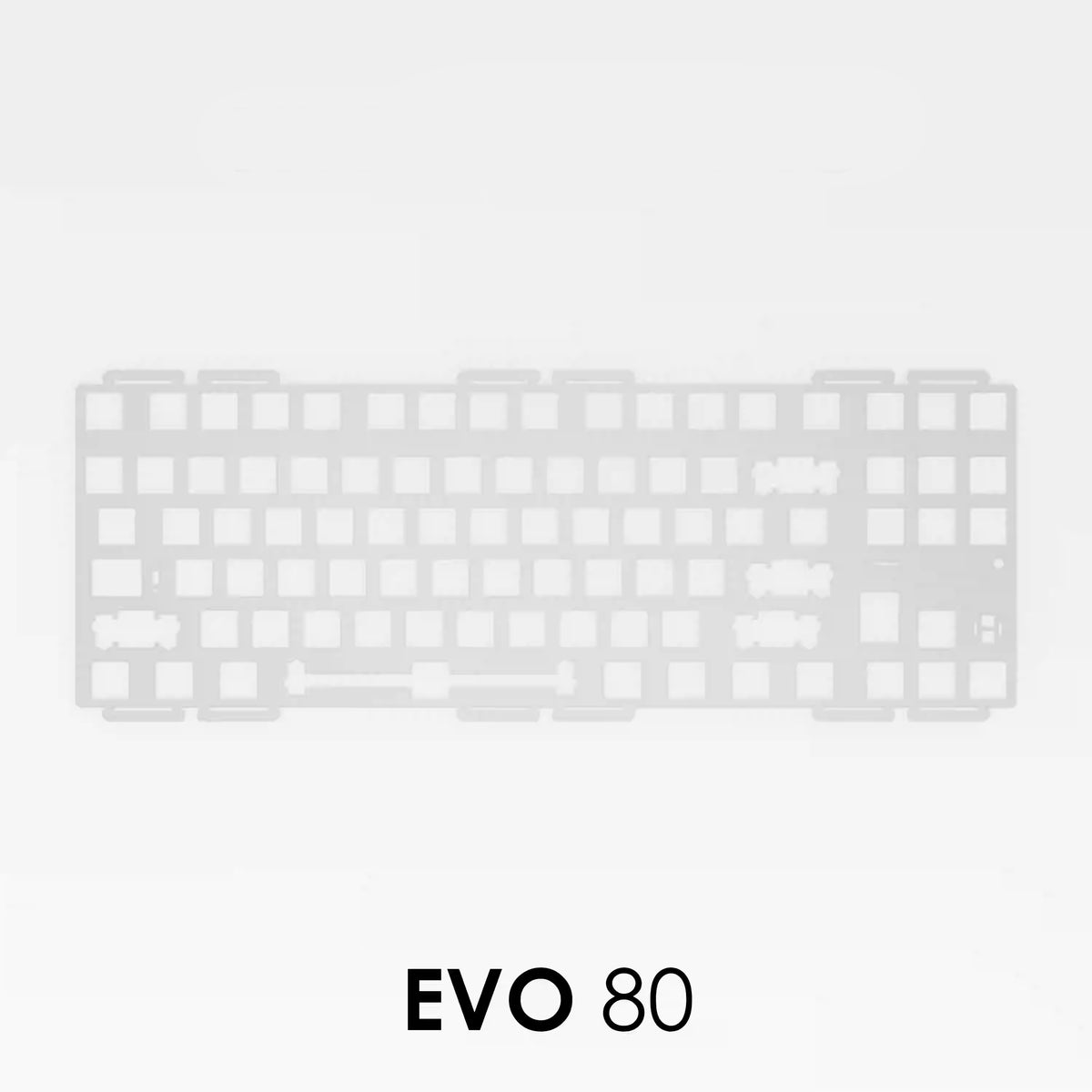 EVOWORKS EVO80 ANSI/ISO Keyboard Switch Plate – Nouvolo