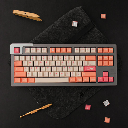 GMK Orange Boi Keycap Set, Cherry Profile, Dye Sub PBT Key Cap