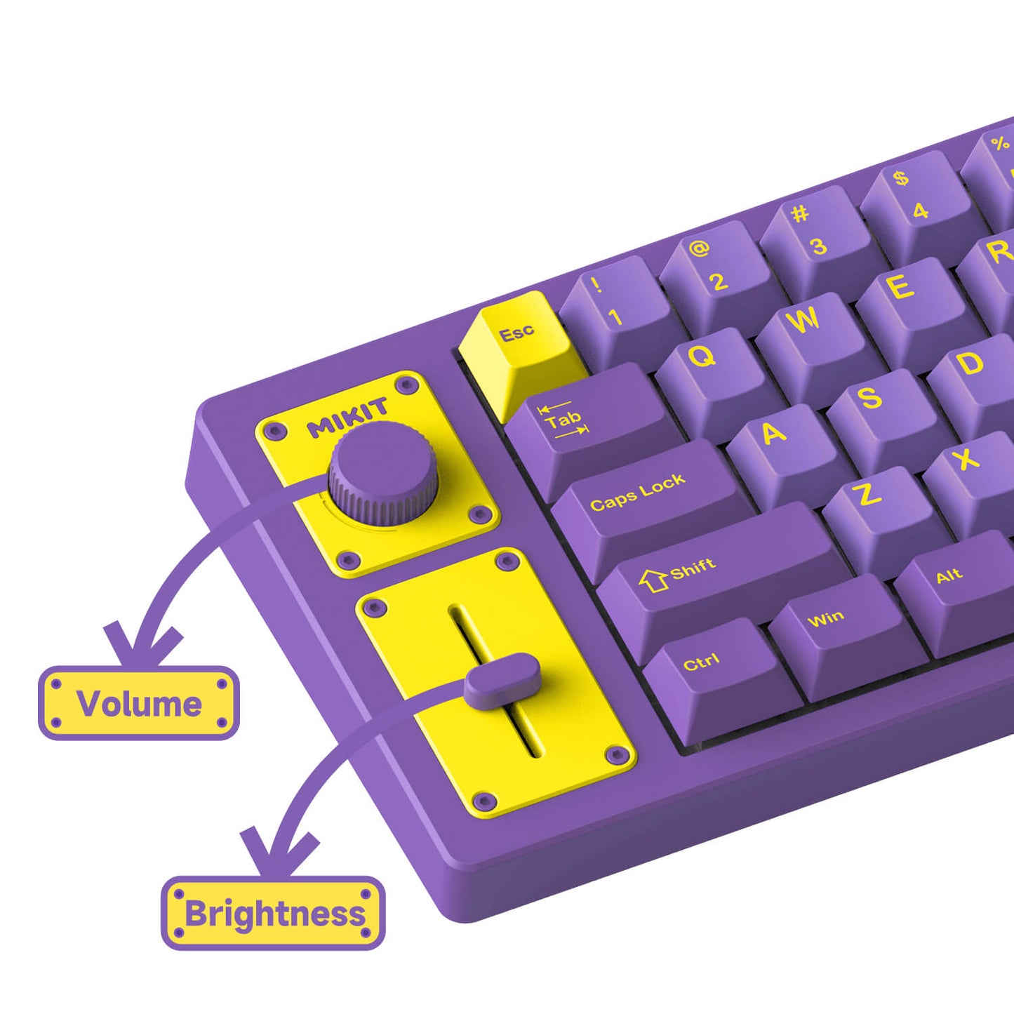 MIKIT DK65 Wireless Mechanical Keyboard