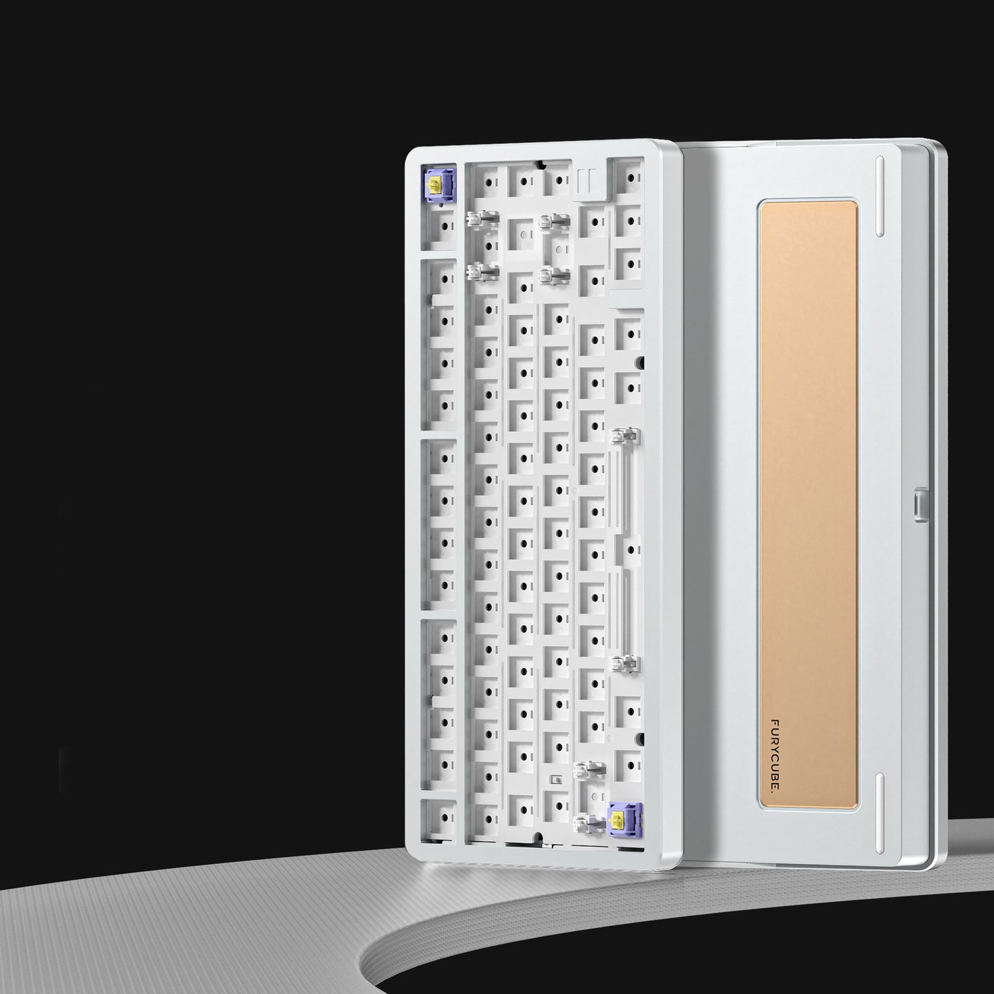 Furycube F75 Aluminum Wireless Mechanical Keyboard