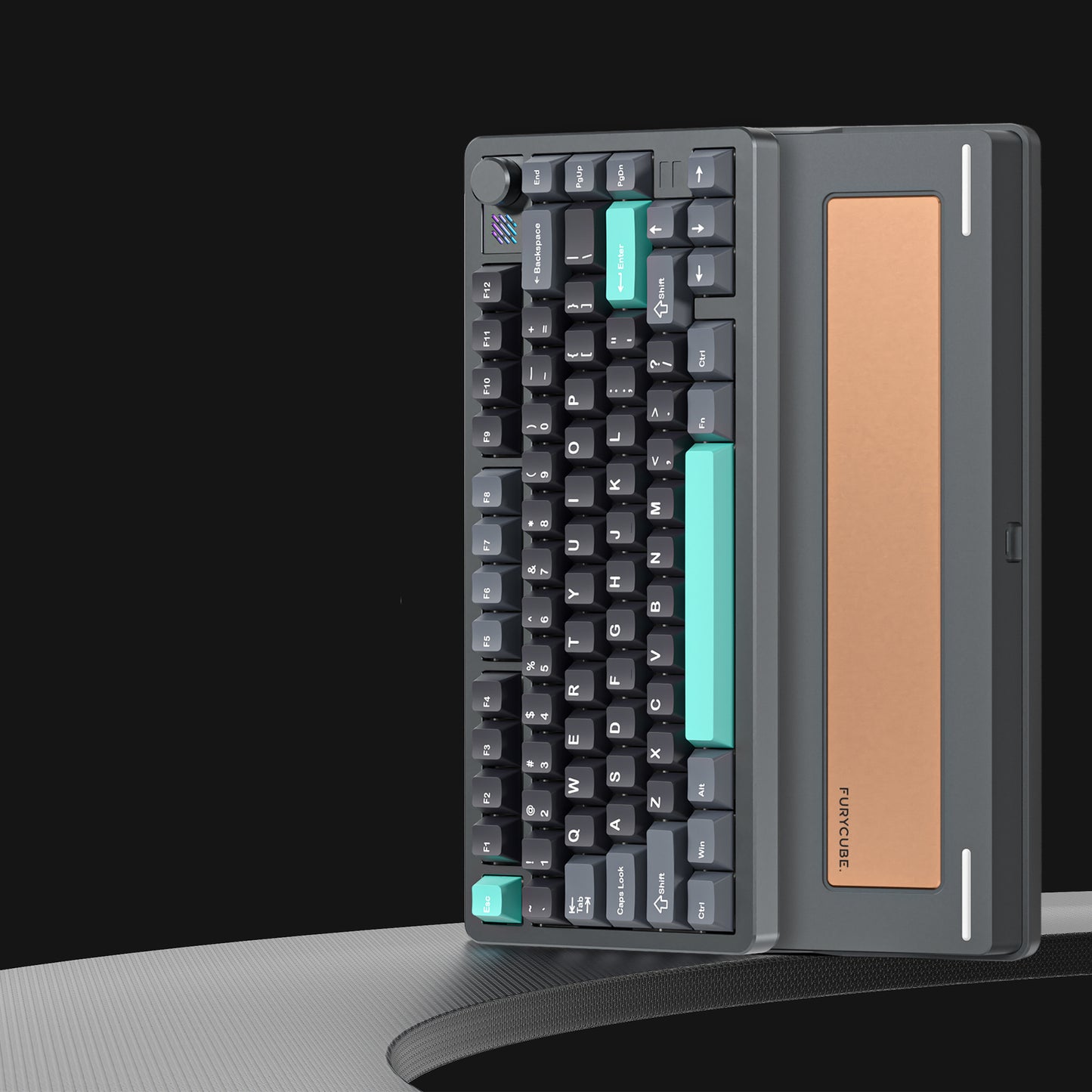 Furycube F75 Aluminum Wireless Mechanical Keyboard