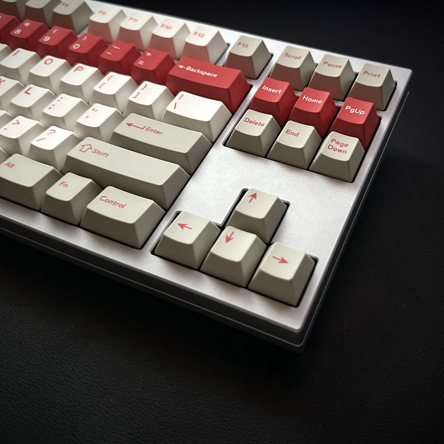 GMK Red Alert Keycap Set, Cherry Profile, PBT Dye Sub Key Cap