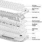 ColorReco F81/F81 Pro Transparent Mechanical Keyboard
