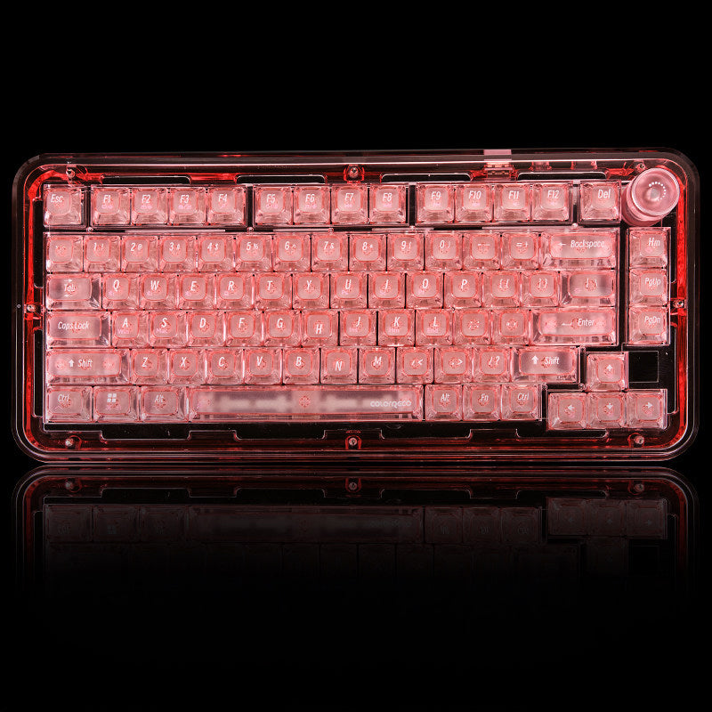 ColorReco F81/F81 Pro Transparent Mechanical Keyboard