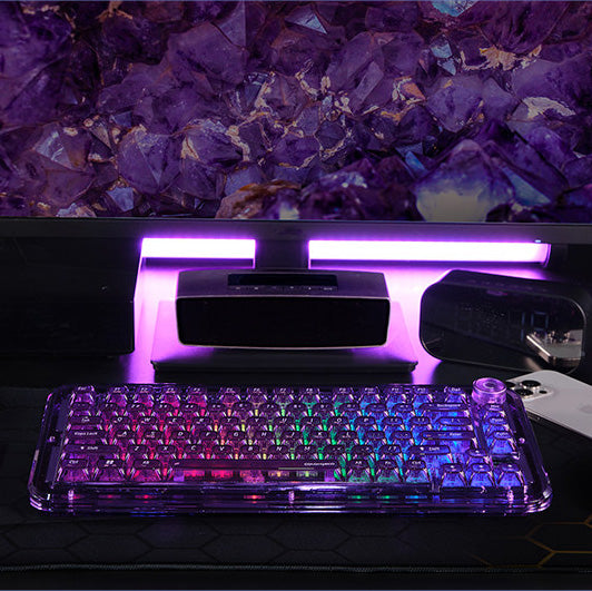 ColorReco F81/F81 Pro Transparent Mechanical Keyboard