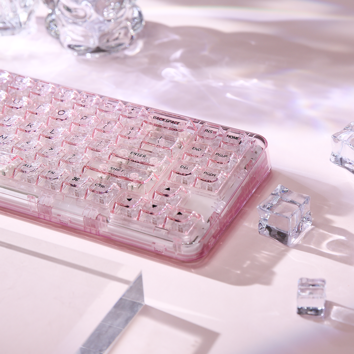 Yunzii X71 Transparent Mechanical Keyboard