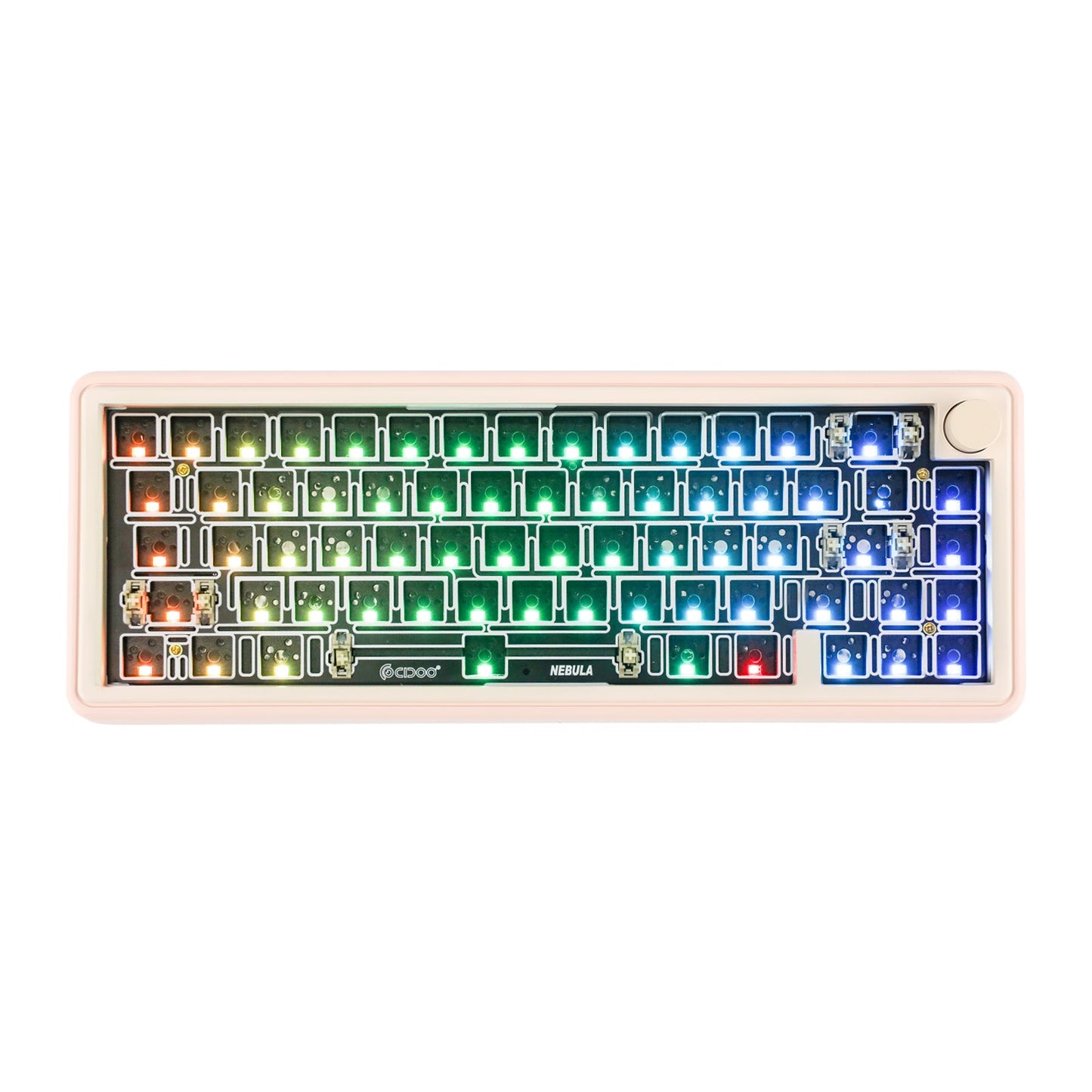 Cidoo Nebula 65% Cute Gasket Mechanical Keyboard Barebone