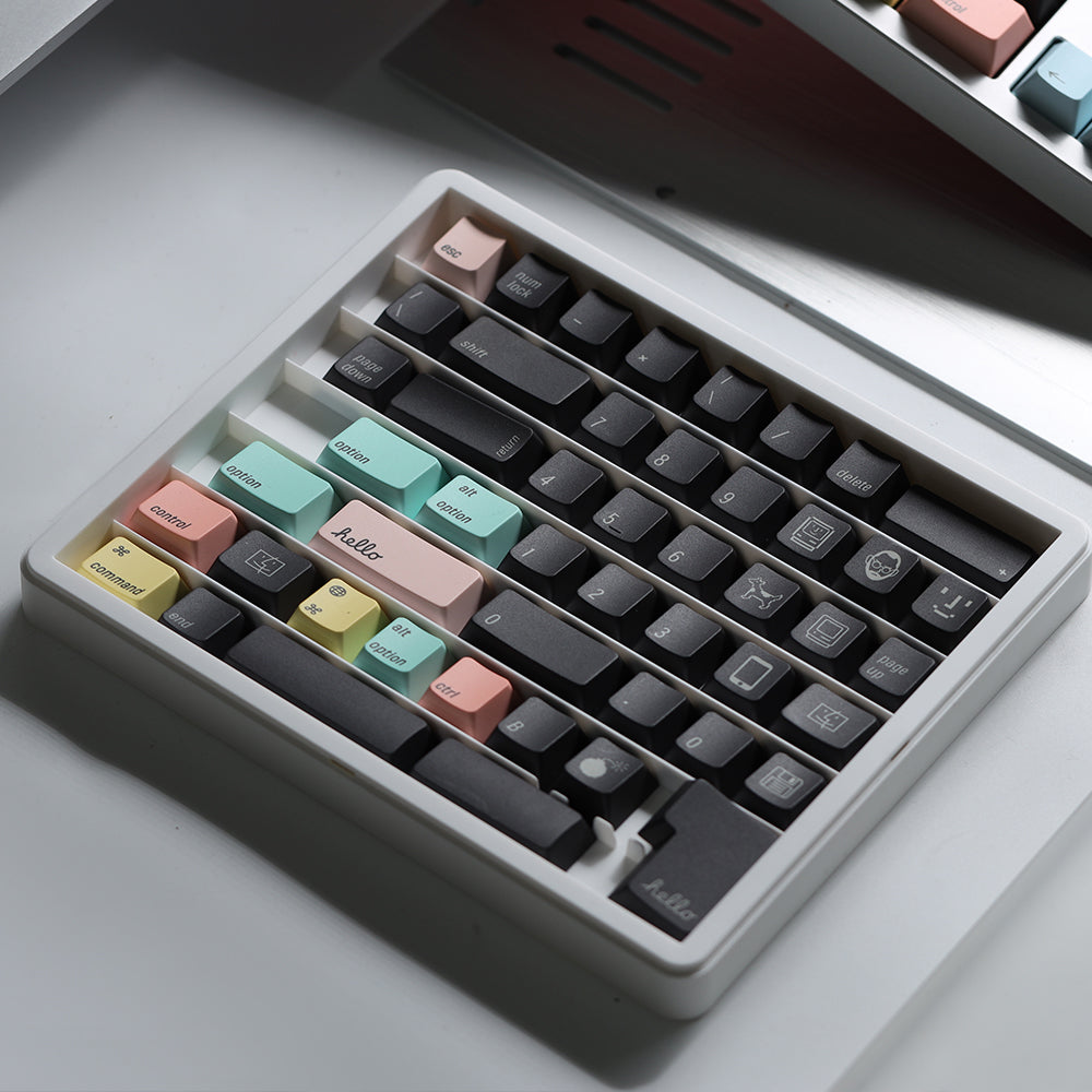 FBB 2100 Minimalist Mac Keycap Set, Cherry Profile, Dye Sub PBT