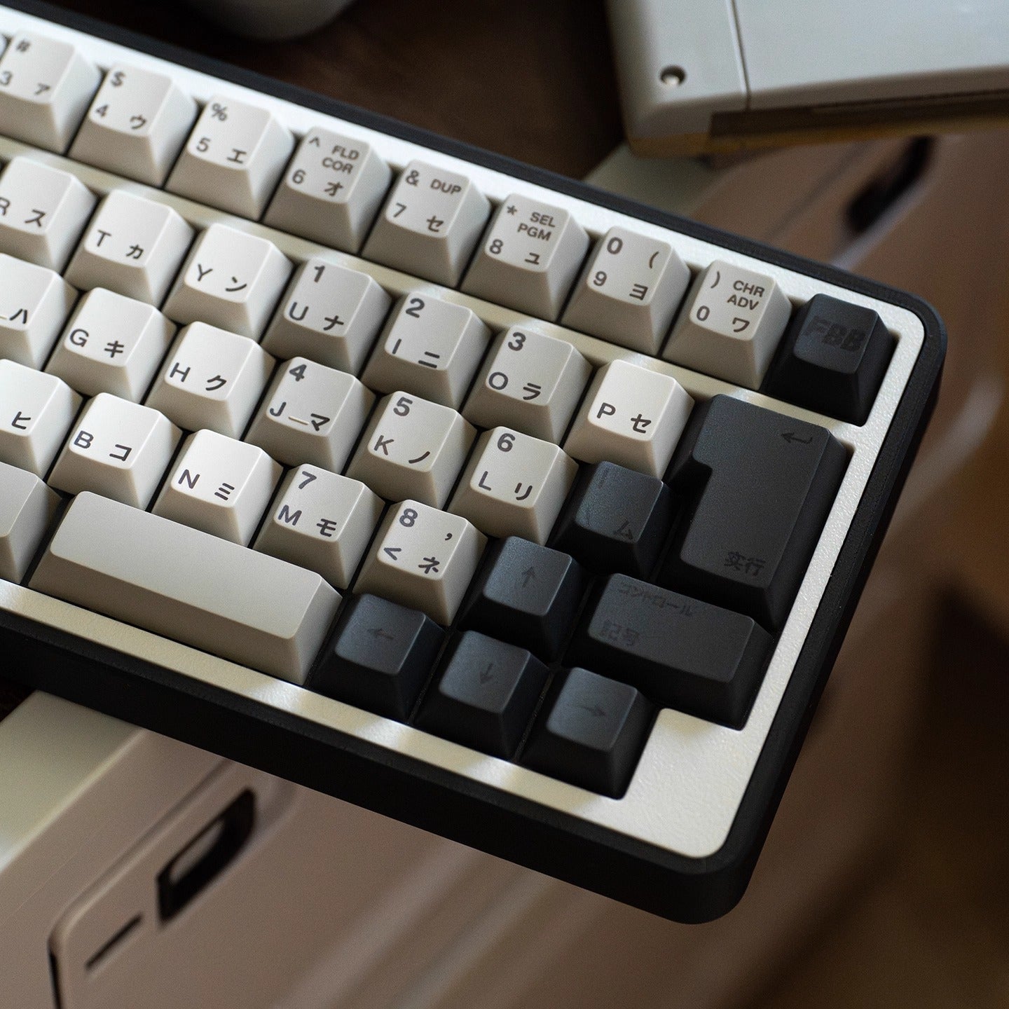 FBB FK201 Retro Japanese Keycap Set, Cherry Profile, Dye Sub PBT