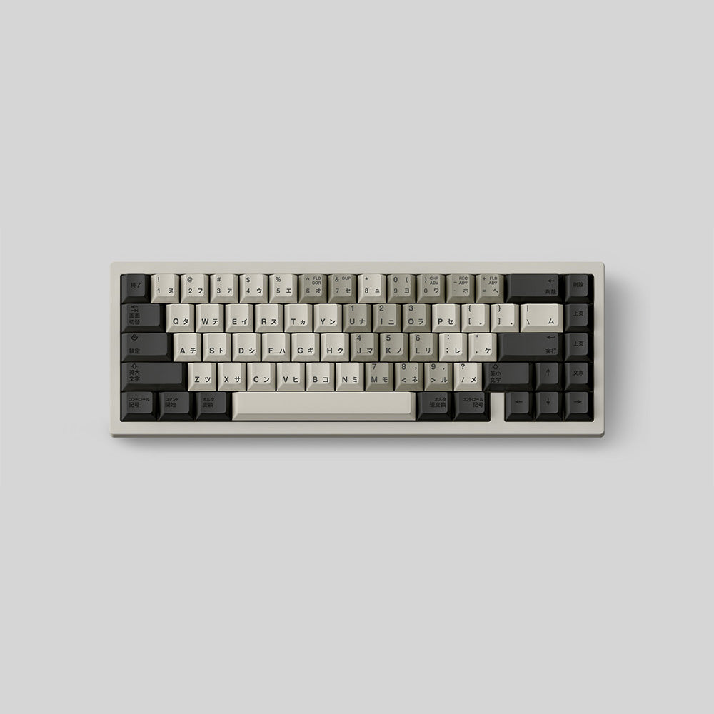 FBB FK201 Retro Japanese Keycap Set, Cherry Profile, Dye Sub PBT