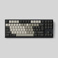 FBB FK201 Retro Japanese Keycap Set, Cherry Profile, Dye Sub PBT