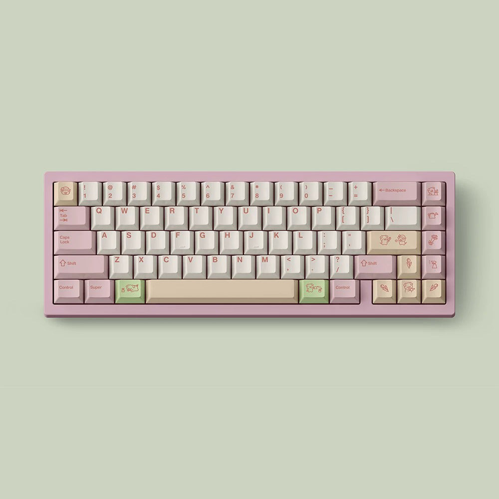 FBB Flower Shop Keycap Set, Cherry Profile, Dye Sub PBT