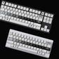FBB Opxy White/Black Keycap Set, Cherry Profile, Dye Sub PBT