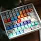 FBB Retro Rainbow Keycap Set, Cherry Profile, Dye Sub PBT