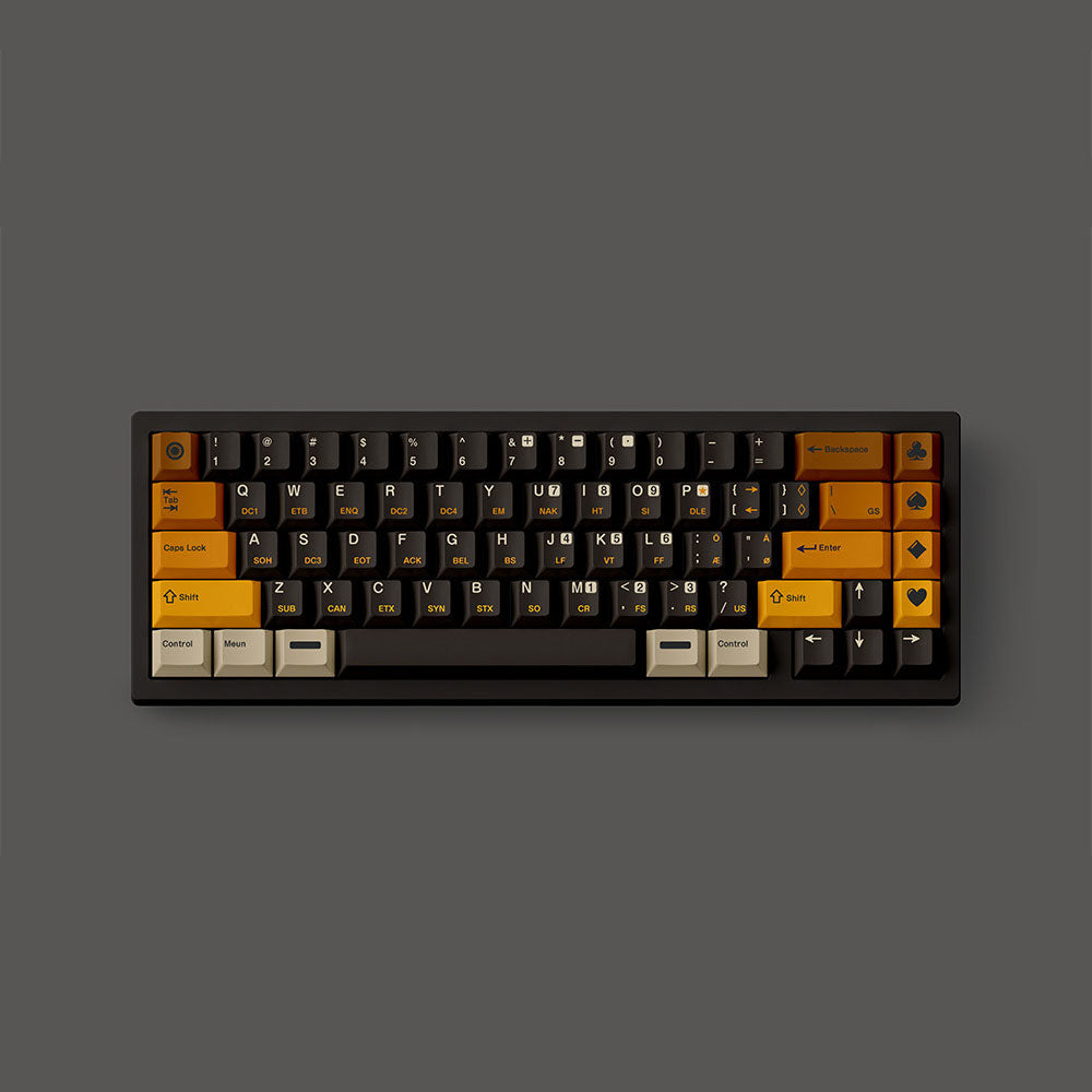 FBB Retro 800 Keycap Set, Cherry Profile, Dye Sub PBT