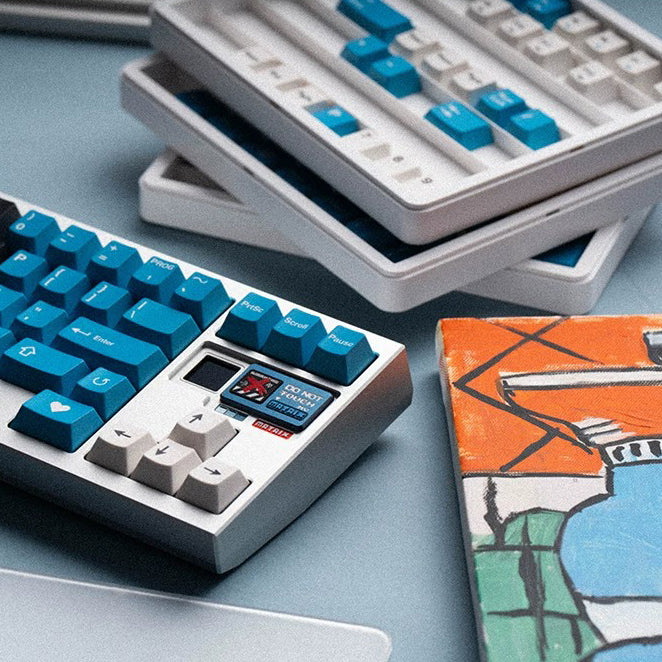 FBB Retro 8010 Keycap Set, Cherry Profile, Dye Sub PBT