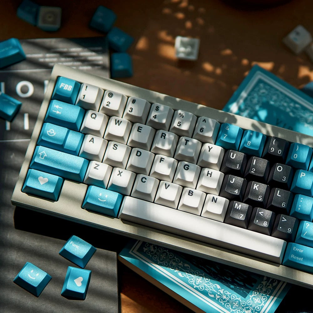 FBB Retro 8010 Keycap Set, Cherry Profile, Dye Sub PBT