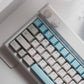 FBB Retro Snow Blue Keycap Set, Cherry Profile, Dye Sub PBT